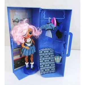 LOL Surprise OMG Doll UPTOWN GIRL With Accessories & Carry Case Locker with Key